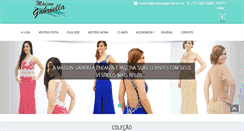 Desktop Screenshot of maisongabriela.com.br